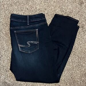 Silver Suki straight leg jeans